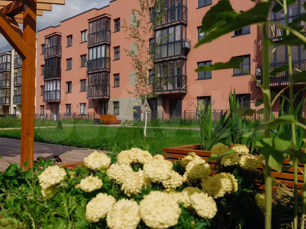 2-к. квартира, 54,6 м, 4/4 эт. - Фото 1