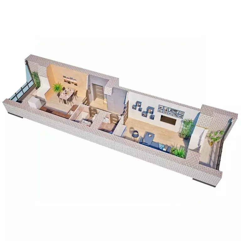 1-к кв. Амурская область, Благовещенск 187-й кв-л,  (45.1 м) - Фото 0