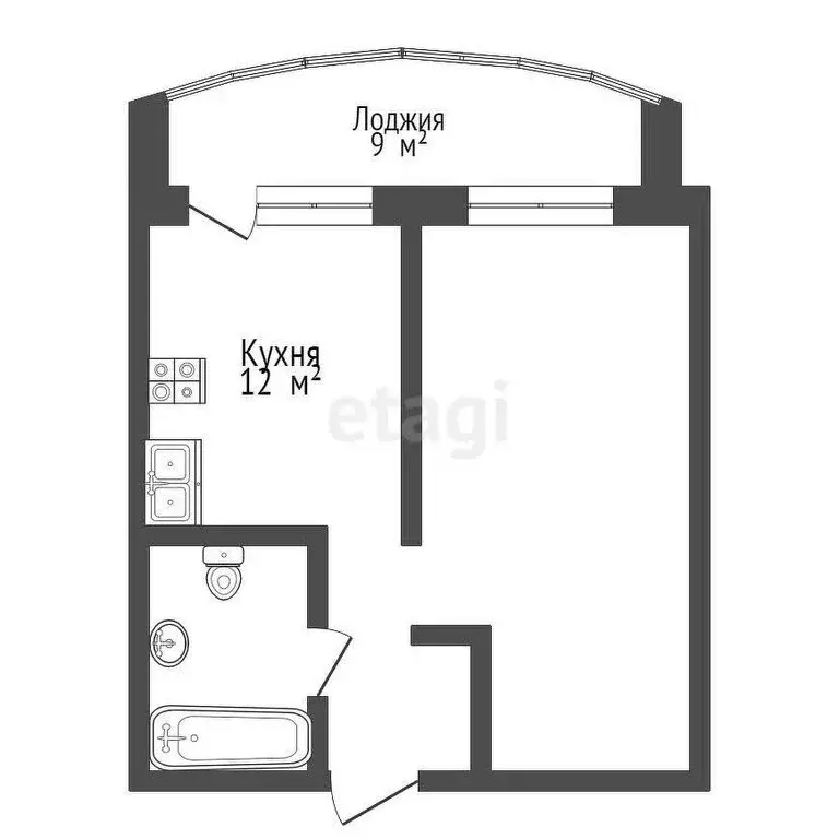 1-комнатная квартира: Тольятти, проезд Оптимистов, 7 (44 м) - Фото 0