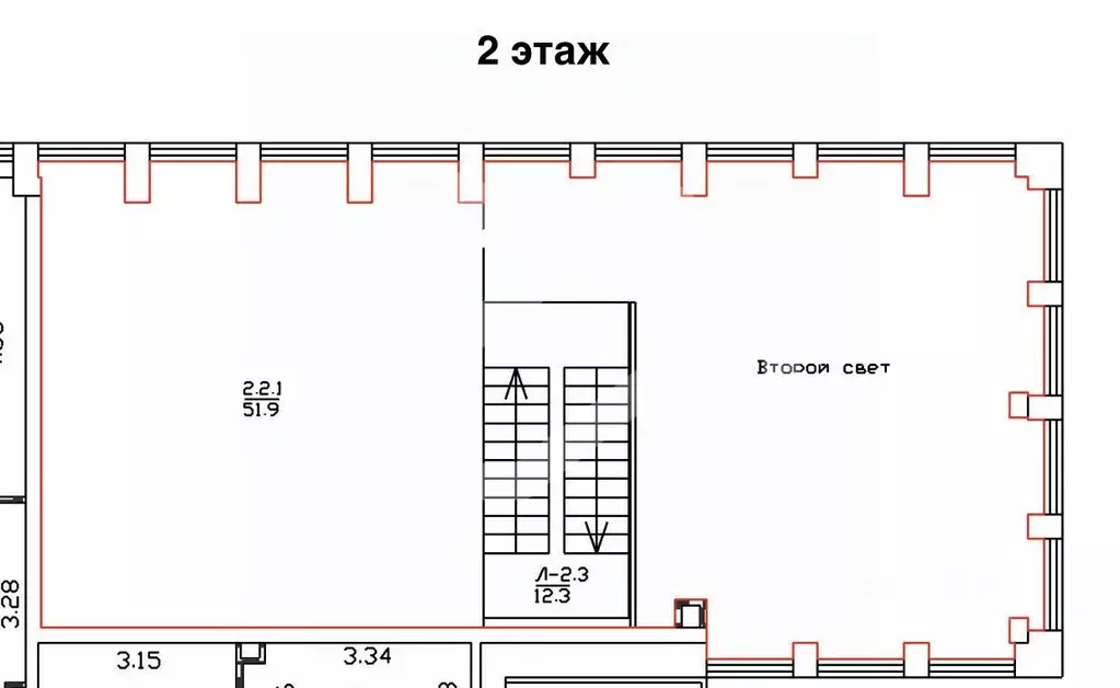 помещение свободного назначения в москва ул. костикова, 4к4 (400 м) - Фото 1