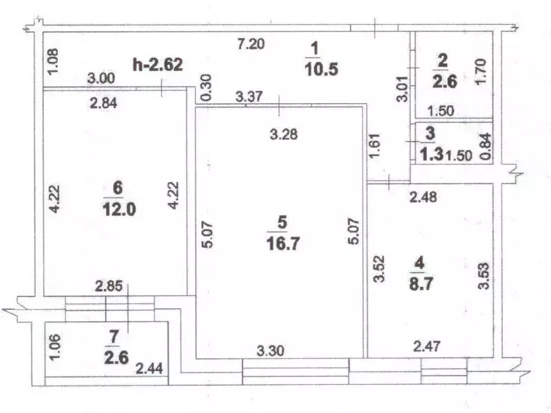 2-комнатная квартира: Стерлитамак, улица Артёма, 112 (53.1 м) - Фото 2