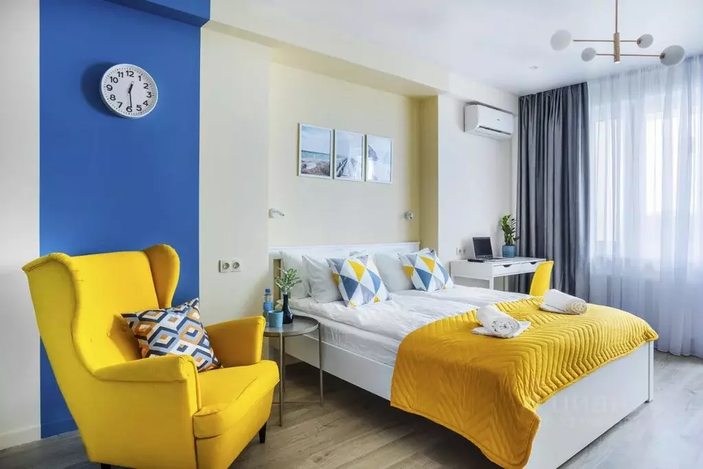 1-к кв. Татарстан, Казань ул. Бондаренко, 34 (42.0 м) - Фото 1