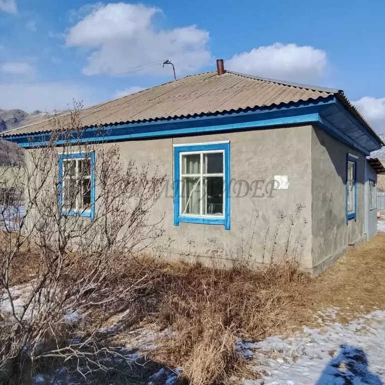 Дом в Алтай, с. Онгудай ул. Набережная (39 м) - Фото 1