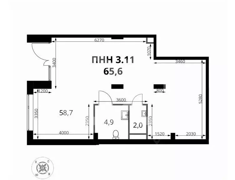 Помещение свободного назначения в Московская область, Химки ул. 1-я ... - Фото 2