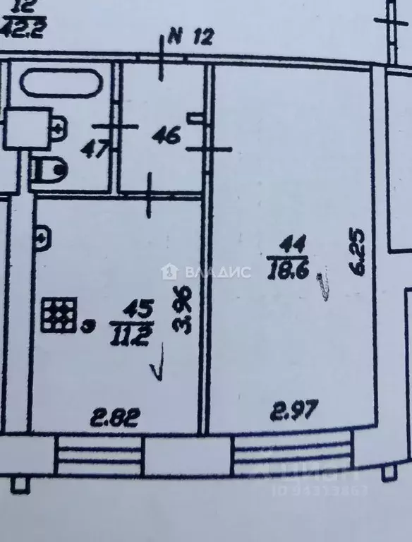 1-к кв. Владимирская область, Вязники ул. Богдана Хмельницкого, 33 ... - Фото 2