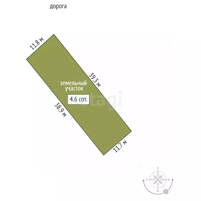 Участок в Севастополь Рябинушка СНТ, ул. Грецкая (4.6 сот.) - Фото 2