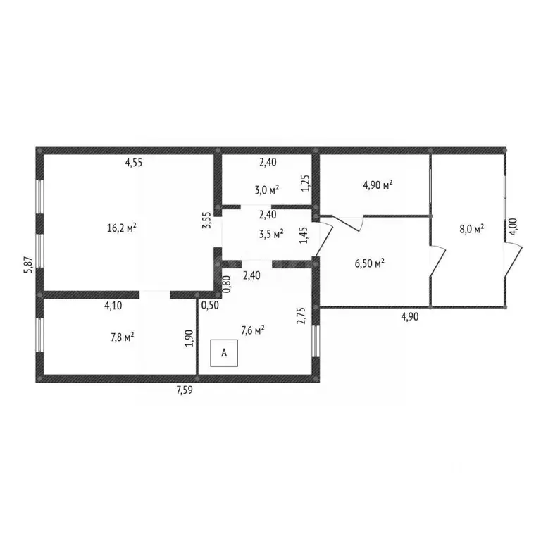 Дом в Башкортостан, Кушнаренковский сельсовет, с. Кушнаренково ул. ... - Фото 2
