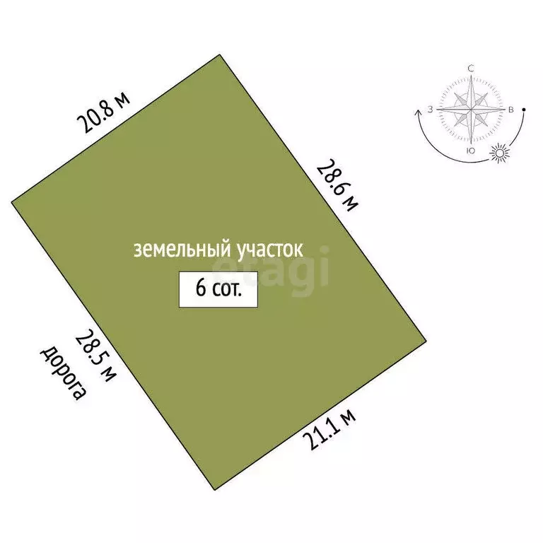 Участок в Петропавловск-Камчатский, А-401, 10-й километр (6 м) - Фото 1