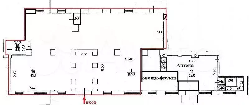 Помещение свободного назначения 300 м - Фото 0