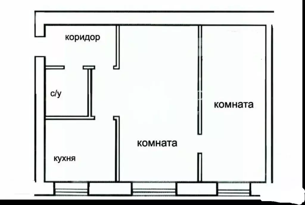 2-к кв. Ивановская область, Иваново Новая ул., 6 (44.0 м) - Фото 1