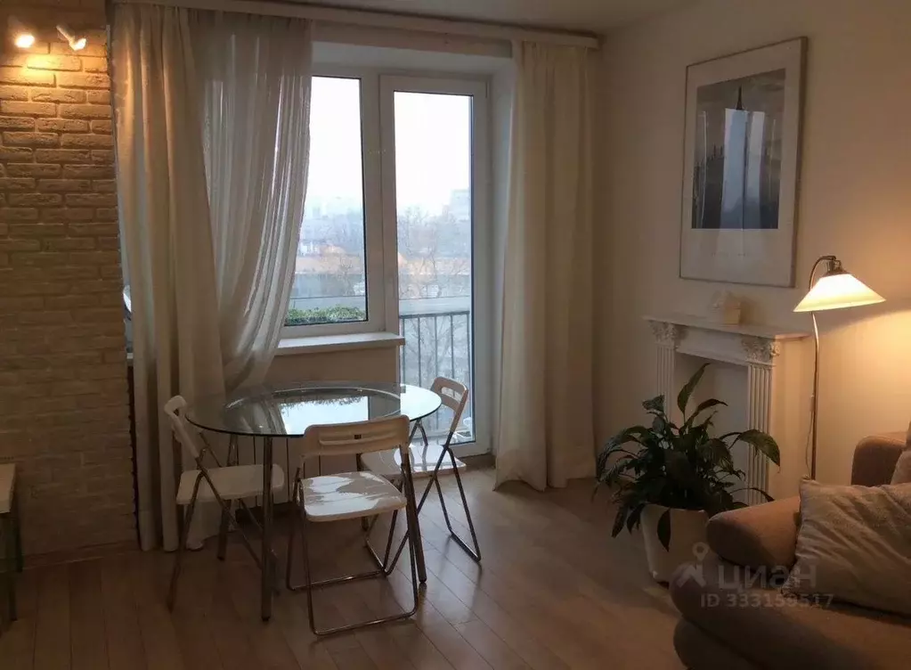 1-к кв. Москва Большой Кондратьевский пер., 14С1 (30.0 м) - Фото 2