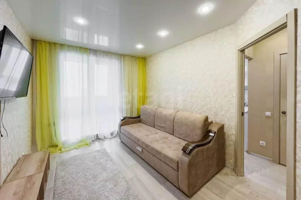 1-к кв. Ульяновская область, Ульяновск Камышинская ул., 91Б (24.6 м) - Фото 1