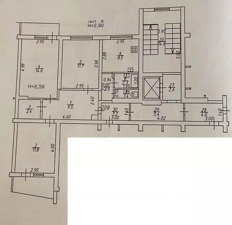 3-к кв. Краснодарский край, Краснодар ул. Тюляева, 25 (67.2 м) - Фото 2