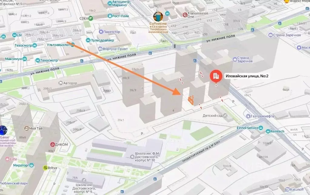 Помещение свободного назначения в Москва Иловайская ул., 2 (110 м) - Фото 1