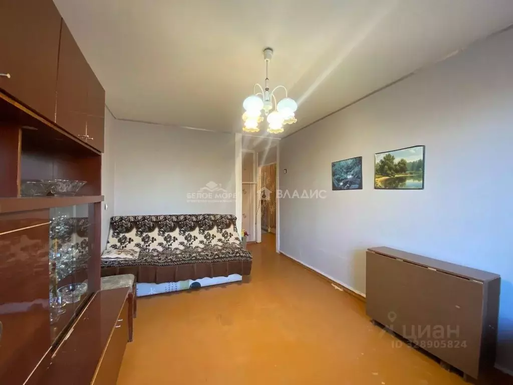 2-к кв. Архангельская область, Северодвинск Первомайская ул., 51 (41.0 ... - Фото 1