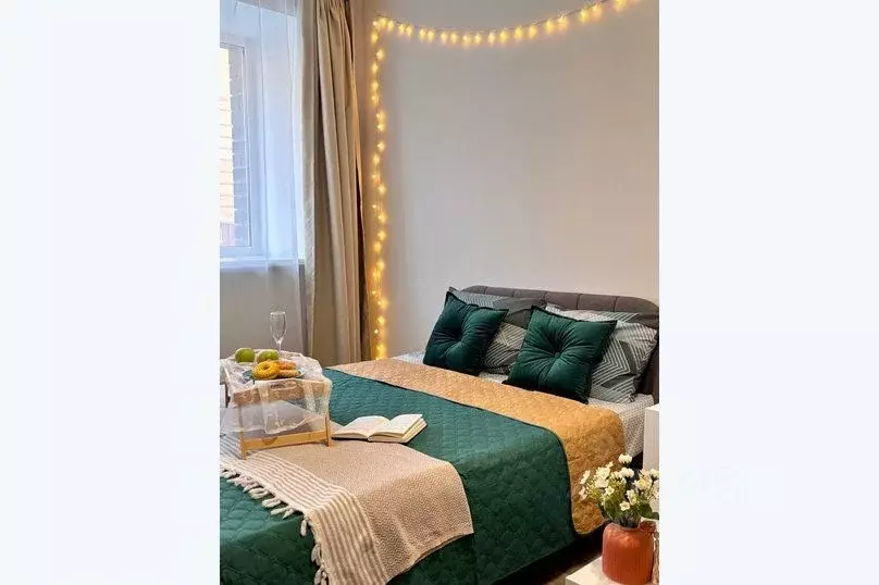 1-к кв. Чувашия, Чебоксары Благовещенский мкр, бул. Олега Волкова, 6 ... - Фото 2