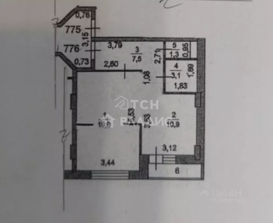 2-к кв. Московская область, Ивантеевка Пушкинский городской округ, ... - Фото 2