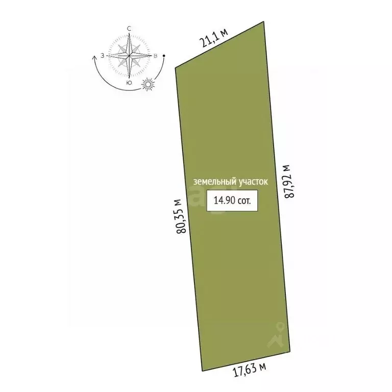 Участок в Амурская область, с. Ивановка  (14.0 сот.) - Фото 1