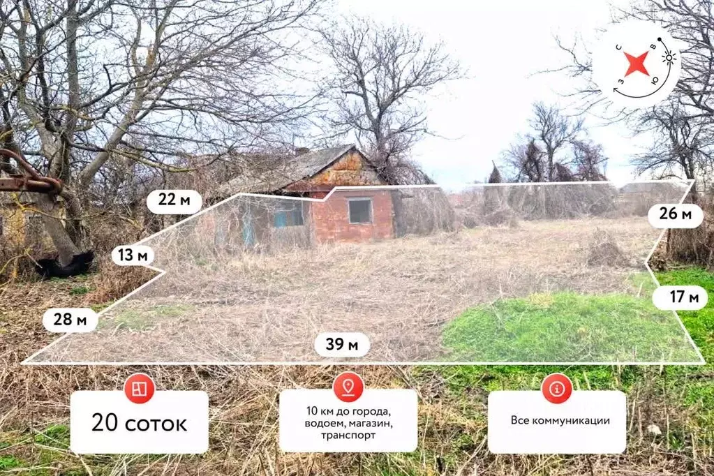 Участок в Краснодарский край, Славянский район, Прикубанское с/пос, ... - Фото 1