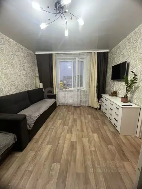 1-к кв. Коми, Усинск Молодежная ул., 26 (29.9 м) - Фото 1