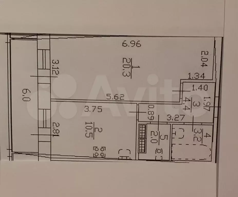 1-к. квартира, 41,5 м, 12/16 эт. - Фото 0