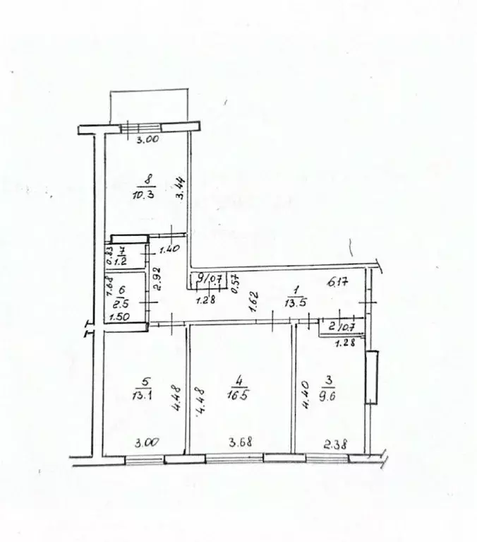 3-к кв. Башкортостан, Салават Октябрьская ул., 60 (70.1 м) - Фото 1