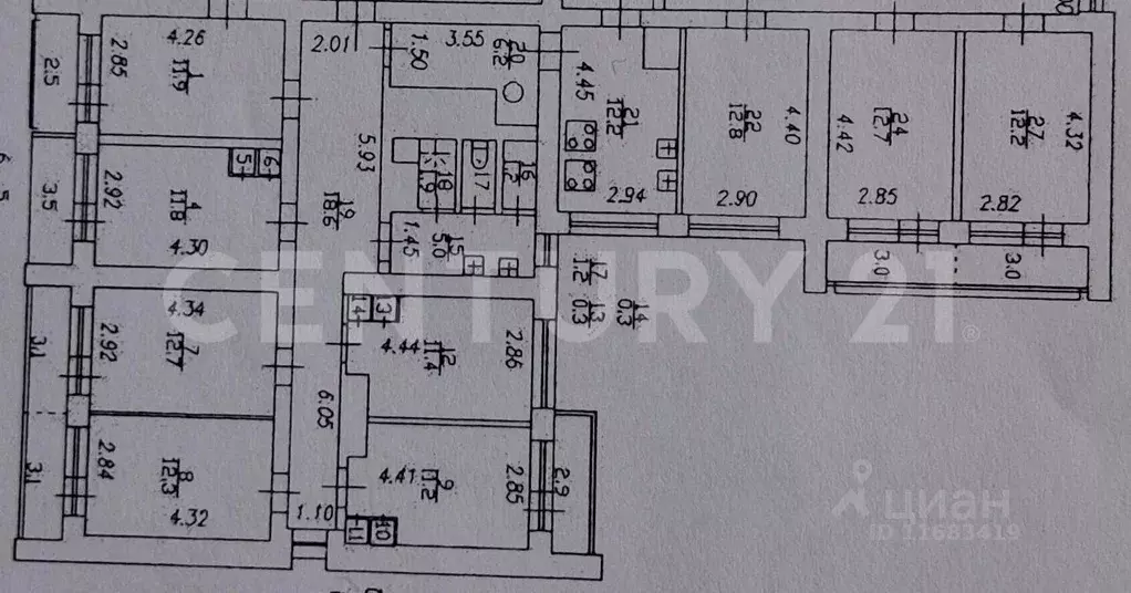 Комната Санкт-Петербург просп. Художников, 22К2 (12.3 м) - Фото 2