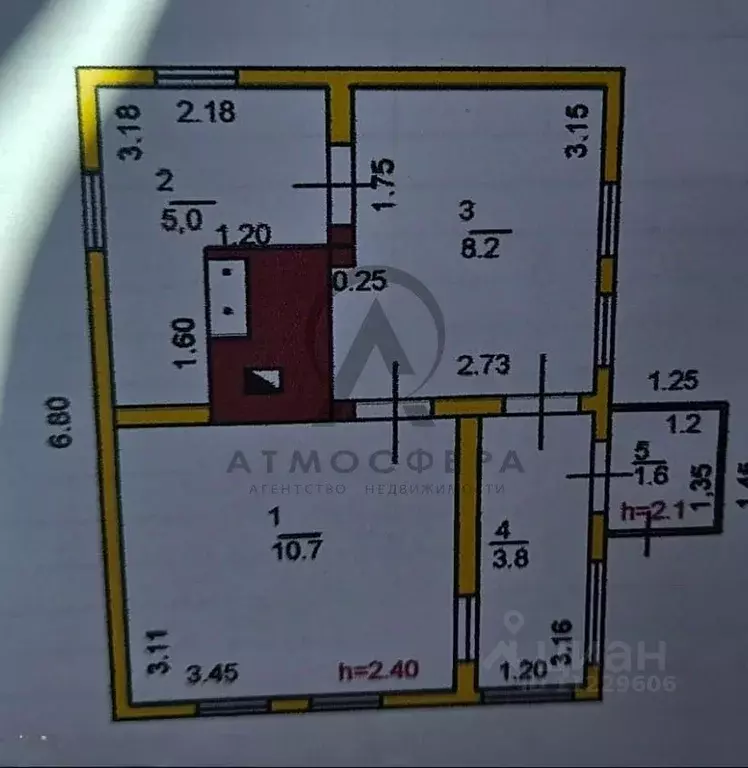 Дом в Краснодарский край, Апшеронский район, Нефтегорск пгт Красная ... - Фото 2