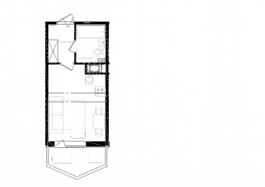 Студия Ленинградская область, Всеволожский район, пос. Бугры ул. ... - Фото 1