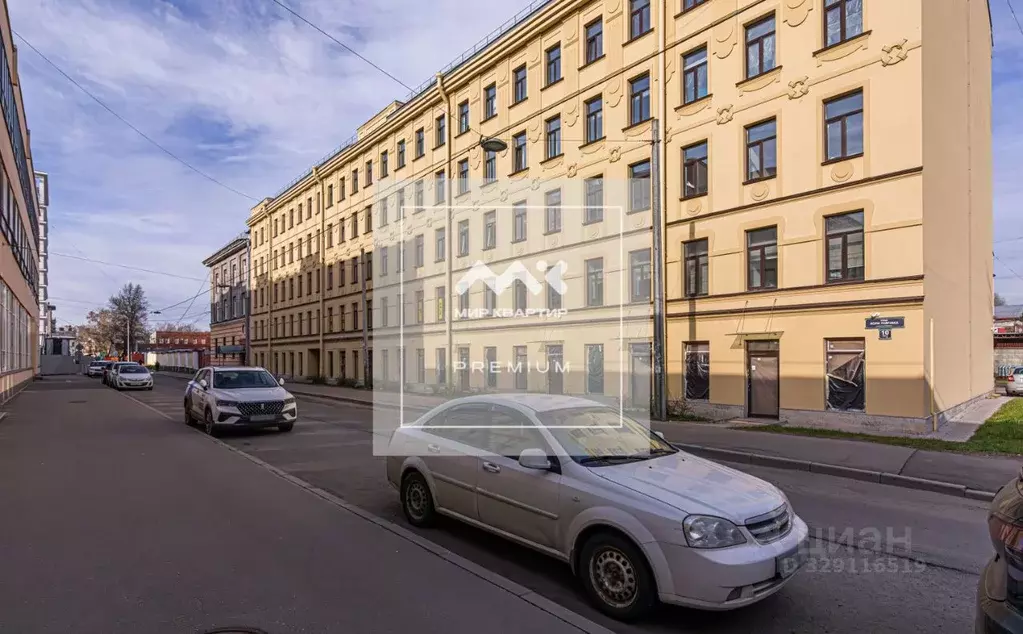 Студия Санкт-Петербург ул. Коли Томчака, 10 (30.4 м) - Фото 1