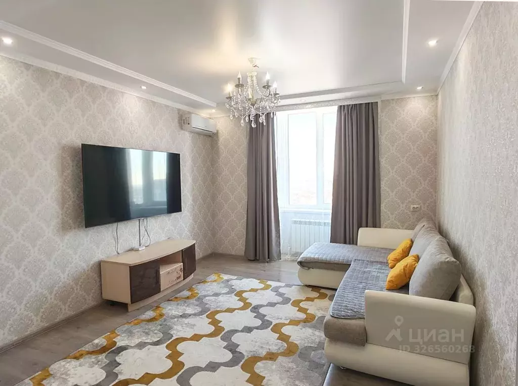 2-к кв. Астраханская область, Астрахань ул. Латышева, 3Ек1 (57.1 м) - Фото 2