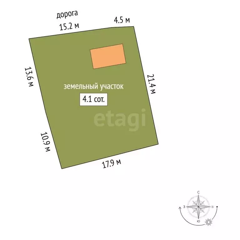 Дом в Набережные Челны, СНТ Алма (20 м) - Фото 1