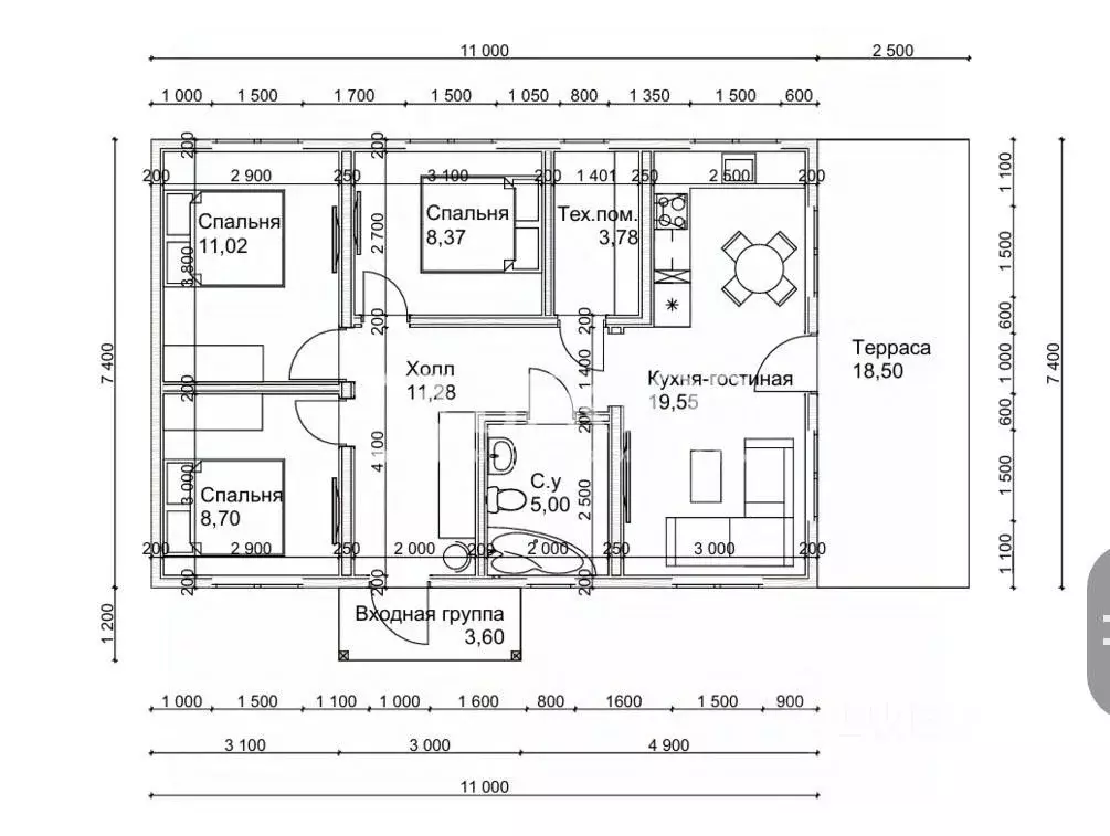Дом в Ивановская область, Иваново ул. Белозерская (85 м) - Фото 2
