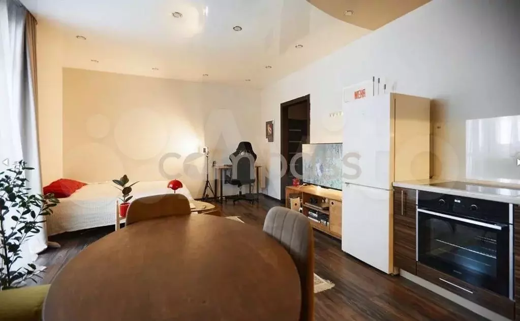 Квартира-студия, 36 м, 9/20 эт. - Фото 1