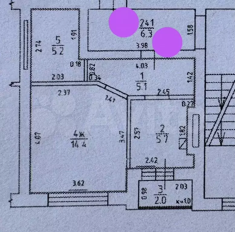 1-к. квартира, 33 м, 8/8 эт. - Фото 0
