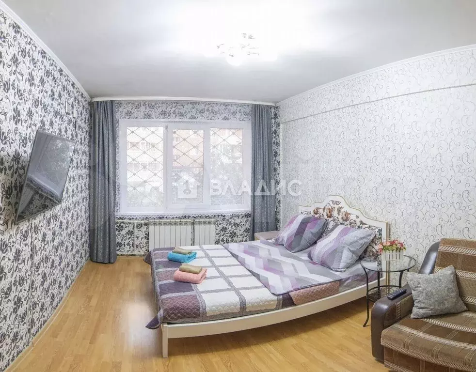 1-к. квартира, 34,5 м, 1/5 эт. - Фото 1