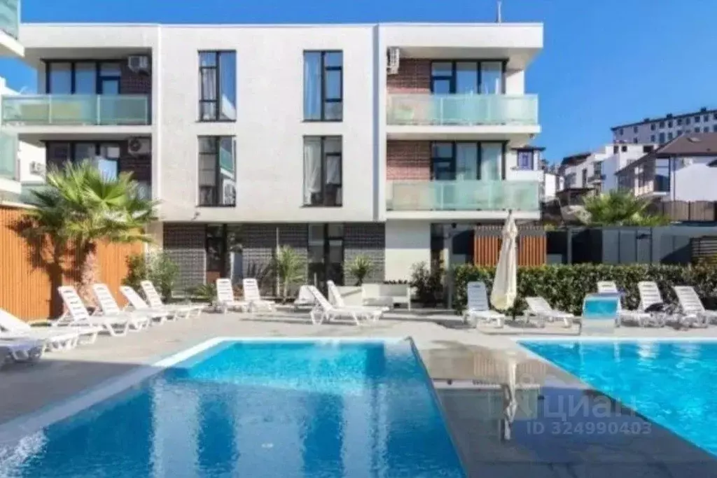 Студия Краснодарский край, Сочи Молодогвардейская ул., 2/62 (27.0 м) - Фото 1