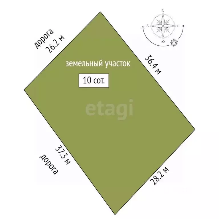 Участок в Самарская область, Красноярский район, Светлое Поле с/пос, ... - Фото 2