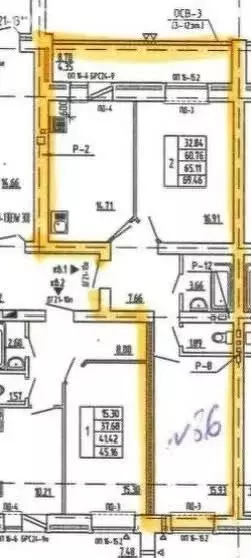 2-комнатная квартира: Йошкар-Ола, улица Рябинина, 35 (69 м) - Фото 2