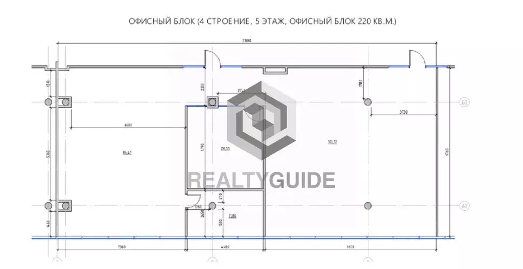 Офис в Москва Каширское ш., 3К2С4 (220 м) - Фото 1