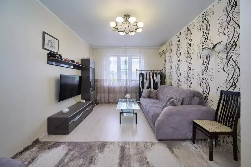 1-к кв. Краснодарский край, Краснодар ул. Автолюбителей, 1/7к1 (40.0 ... - Фото 1