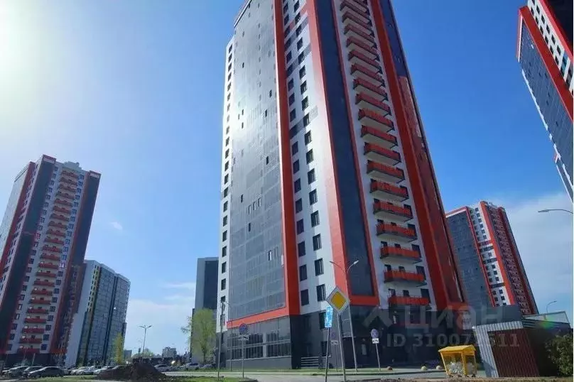 1-к кв. Татарстан, Казань ул. Родины, 26Б (30.0 м) - Фото 1