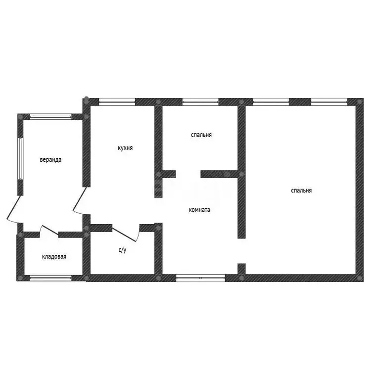 Дом в Воронежская область, рабочий посёлок Хохольский, улица Свободы ... - Фото 2