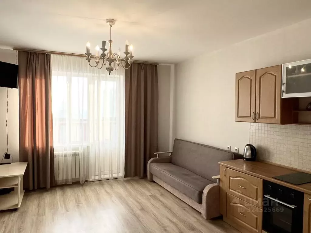 Студия Новосибирская область, Новосибирск ул. Писарева, 125 (29.0 м) - Фото 1