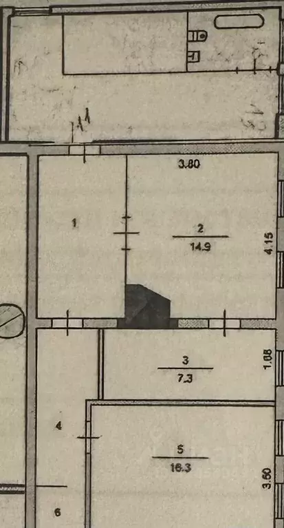 3-к кв. Томская область, Томск Советская ул., 16 (56.0 м) - Фото 0