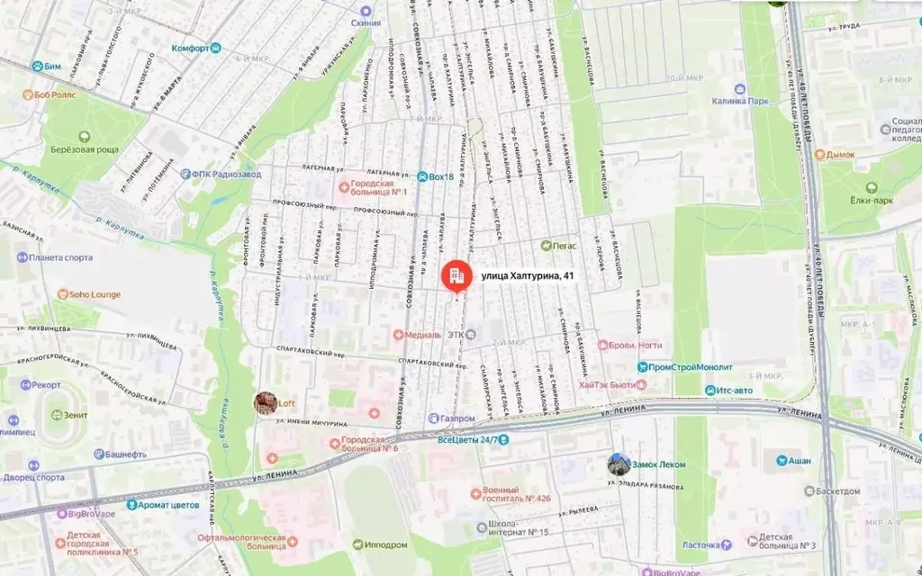 Свободной планировки кв. Удмуртия, Ижевск ул. Халтурина, 41 (23.3 м) - Фото 1