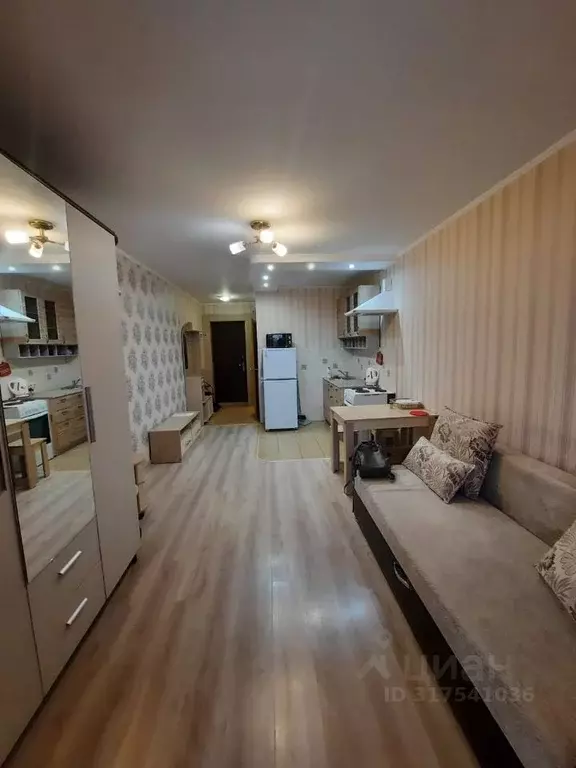 Студия Томская область, Томск ул. Набережная Озера, 26 (30.0 м) - Фото 1