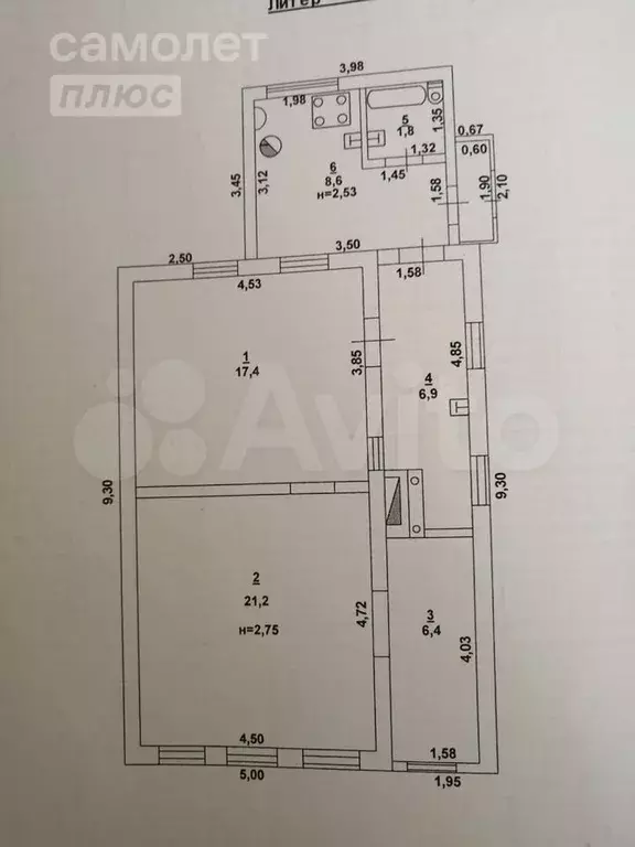 Дом 65 м на участке 3 сот. - Фото 0