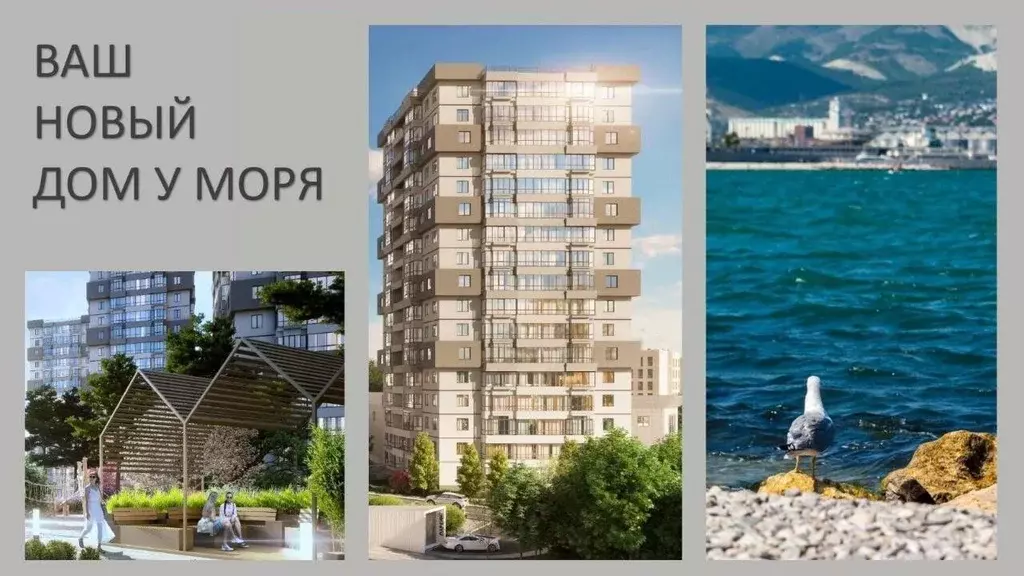 3-к кв. Краснодарский край, Новороссийск просп. Дзержинского, 244к4 ... - Фото 1