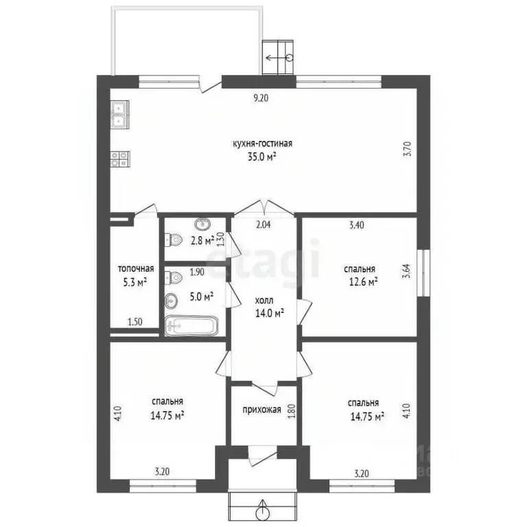 Дом в Ростовская область, Батайск ул. Некрасова (100 м) - Фото 1
